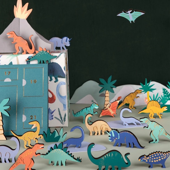 *NEW* Meri Meri Dinosaur Advent Calendar - Picture 1 of 12